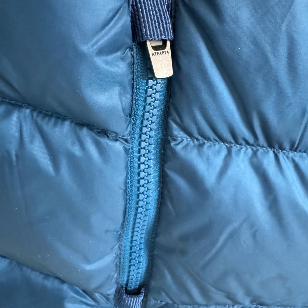 Athleta Teal Puffer Jacket - Picture 7 of 9